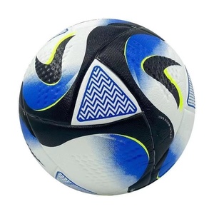 White Football with Solid Color Logo Style High Air Retention Eco-Friendly for Indoor Outdoor Use - Product Image 3