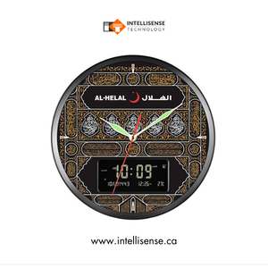 Reloj de oración digital de gran tamaño Alfajr para montaje en pared en mezquitas y habitaciones grandes con operación de control remoto - Product Image 2