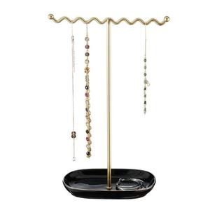 Tocador de Mujer con Soporte Decorativo para Joyas, Bandejas, Base Antideslizante, Diseños Personalizables, Estante Portátil para Joyas, Decoración del Hogar - Product Image 5