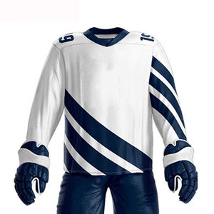 Uniforme de hockey sur glace directement du fabricant, norme NHL, sangle de combat incluse, équipement d'équipe personnalisé - Product Image 6