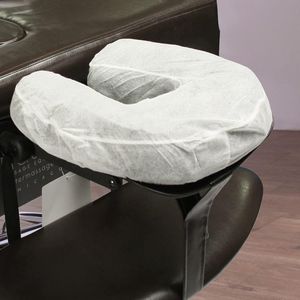 Confezione 500 monouso in polipropilene bianco copri 13 'elastico morbido per lettino da massaggio 25 GSM - Product Image 5