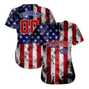 เสื้อเบสบอลทีมแบบยูนิเซ็กซ์ โพลีเอสเตอร์/คอตตอน คุณภาพสูง พิมพ์ลายด้วยความร้อน ระบายอากาศได้ดี แห้งเร็ว ขายส่ง - Product Image 2