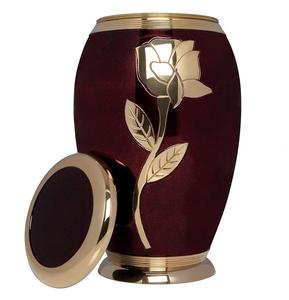 Urnas metálicas para cenizas con diseño de caballos blancos corriendo, recuerdo conmemorativo de la vida silvestre, urnas metálicas para exhibición en el hogar - Product Image 3