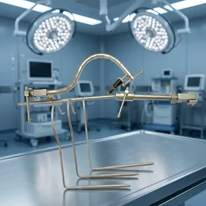 Scope Holder with Nathanson Liver Retractor Manual High Quality Reusable Surgical Instrument Set - Product Image 6