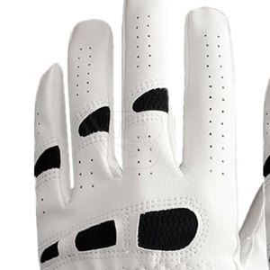 Gants de golf en cuir véritable de haute qualité, prix d'usine, respirants, légers, logo personnalisé, best-sellers, fabriqués au Pakistan - Product Image 3