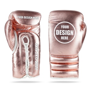 ถุงมือชกมวยหนังวัวแท้คุณภาพสูงระดับมืออาชีพ พร้อมคุณสมบัติกันน้ำ ปรับแต่งได้สำหรับการฝึกซ้อมและการต่อสู้ - Product Image 6