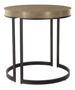 Mesa Auxiliar de Acero Resistente con Revestimiento Antirrayas para Uso Diario en el Hogar - Product Image 1