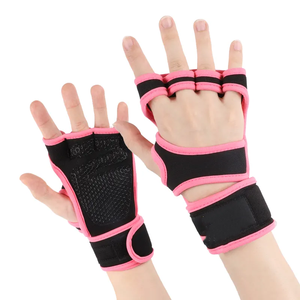 Customized Logo Half Finger Fitness <b>Gloves</b> for <b>Weight</b> Lifting Gym Training Bodybuilding Workout - Product Image 5