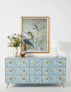 Muebles con incrustaciones de hueso, muebles de lujo con incrustaciones de hueso – Decoración para el hogar hecha a mano por diseñadores - Product Image 1