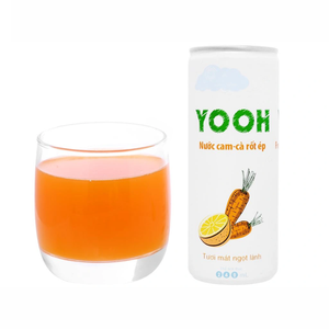 น้ำส้มแครอทขายดีที่สุด 240 มล. ยี่ห้อ YOOH เครื่องดื่มผลไม้สดชื่น ราคาแข่งขัน ขายส่ง ส่งออก - Product Image 2