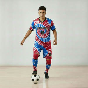 Uniforme de Fútbol para Adultos de Primera Calidad, Último Diseño, Transpirable, con Estampado Sublimado, Conjunto Corto en Tallas Juveniles y para Adultos - Product Image 6