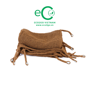 Vela Rectangular de Fibra de Coco Natural para Protección Solar, MOQ Bajo, Personalizable - Eco2go de Vietnam - Product Image 1