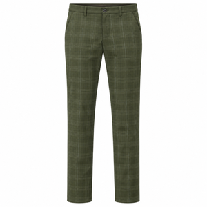High Waist <b>Men's</b> Chino Pants Straight Fit Comfortable Soft Cotton <b>Joggers</b> for Casual Urban Style - Product Image 1