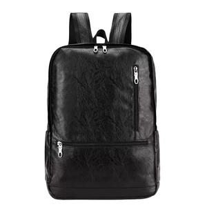 Wholesale Fashion Men's Leather <b>Backpack</b> Bags College School Party Style PU Material for Teens - Product Image 1