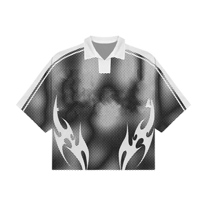 Unisex Beige Short Sleeve for Shirt Solid Front Design V-neck Moisture Wicking Breathable Polyester Fitted <b>Soccer</b> Apparel All - Product Image 5