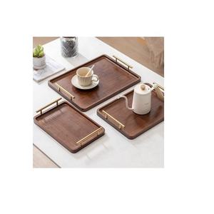 Plateau de service en bois naturel jetable de gros pour la maison, le restaurant, les ustensiles de cuisine - Product Image 1