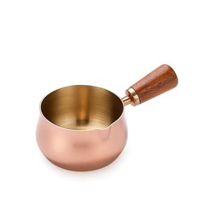 Utensilios de Cocina y Repostería Todo en Uno, Duraderos, de Acero Inoxidable, Tazas Medidoras, Cubiertos de Madera Dorados - Product Image 1