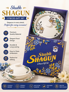 Juego de Regalo de 5 Piezas de Cerámica para Aperitivos, Caja para Servir Té, Embalaje para Pasteles, Galletas y Bizcochos - Product Image 3