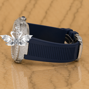 Luxury VVS Moissanite Diamond Watch Men Full Iced Out Stainless Steel Bracelet Watch - Product Image 3