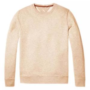 Mens <b>Light</b> Lime Green Plain Crew <b>Neck</b> Long Sleeve Fleece Sweatshirt Custom Logo OEM ODM Wholesale Apparel - Product Image 4