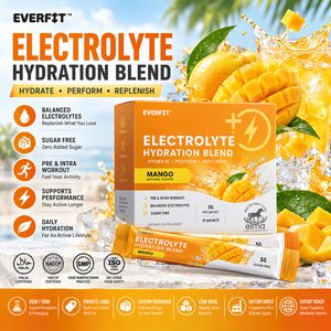Elma Food Electrolyte <b>Powder</b> 1KG Zero Sugar Added 50 Servings <b>Hydration</b> Mineral Replenishment Formula GMO Free Adult Muscle Whey - Product Image 1