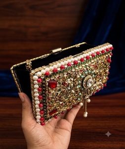 Shakuntala Textiles Bijou de Mariage Vintage Simple pour Femme en Laiton Antique Plaqué Or Fait Main pour Fête de Mariage F S INTERNATIONAL Uttar - Product Image 3