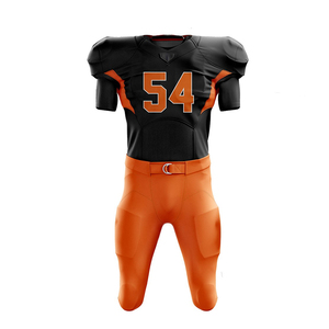 Uniforme de football américain sur mesure de haute qualité pour hommes, 100% polyester, séchage rapide, équipe Lamar Jackson, toutes saisons - Product Image 1
