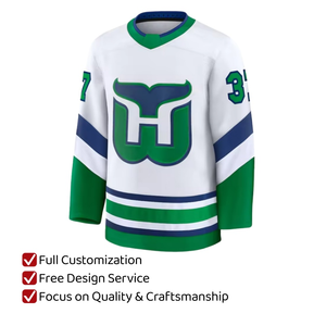 Vente en gros de sweats à capuche personnalisés à manches longues en polaire pour le hockey sur glace, tissu polyester, sublimation, sweats à capuche pour le hockey sur glace, uniforme de hockey, 280g - Product Image 1
