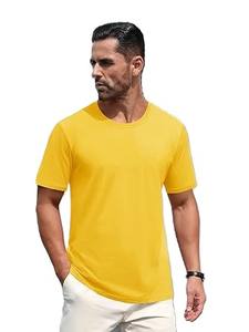 Camisetas de Manga Corta para Hombre, Corte Regular, Impresión de Serigrafía Personalizada, 100% Algodón, Transpirables, de Secado Rápido, Ecológicas, 220g - Product Image 3