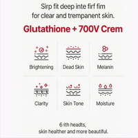 Ensemble de soins du visage premium Angels Liquid Glutathione Niacinamide, crème essence, éclaircissement des taches brunes, anti-rides, anti-imperfections