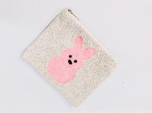 Monedero Pequeño de Cuentas Bohemio, Hecho a Mano, Ecológico y Duradero, con Diseño de Ojo y Flores Bordados, Cierre de Cremallera, Estilo Unisex - Product Image 5