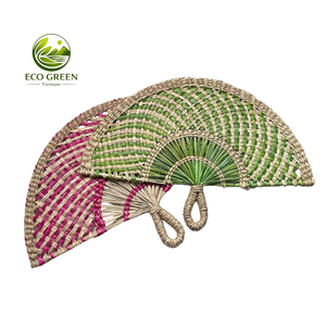 Tendencia de Verano 2026: Abanico de Mano Hecho a Mano con Hierba Marina, Tejido Natural, Ecológico, Ideal para la Playa, Decoración del Hogar, Uso en Resorts, Ligero - Product Image 4