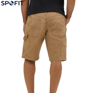 Pantalones Cortos de Algodón Casuales de Corte Regular Personalizados al por Mayor para Hombre, Nuevo Estilo, Hechos a Medida, de Color Sólido, Pantalones Cortos de Mezclilla 100% Algodón para Hombre - Product Image 3