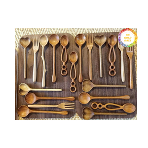 Hand Crafted Vietnam Wooden Spoon For Jam Spreading And Enhancing Rustic Breakfast <b>Table</b> Decor From 99 Gold Data - Product Image 6