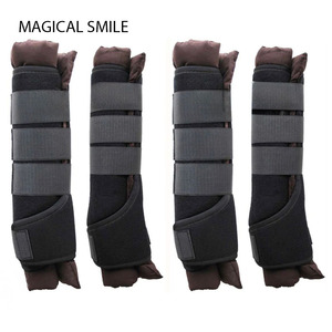 Botas Protectoras para Caballos, Envoltura Protectora que Ofrece Cobertura Completa, Protegiendo las Patas de su Caballo de Lesiones Potenciales - Product Image 4