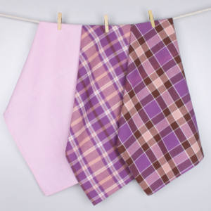 100% algodón tejido a rayas diseño de cuadros toalla de cocina suave comodidad secado rápido multiusos ecológico certificado GOTS - Product Image 6