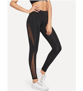 Leggings Deportivos de Compresión Personalizados para Ciclismo, Gimnasio y Entrenamiento, de Cintura Alta, Ajustados, de Cuero PU sin Costuras - Product Image 4