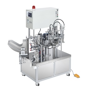 Automatic <b>Rotary</b> Pouch Packing <b>Machine</b> SPS-R300 for Soup with Solid Ingredients - Product Image 1