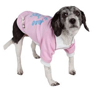 Varsity Styled Buckled <b>Collared</b> <b>Pet</b> Coat Stylish <b>Pet</b> Clothes - Product Image 2