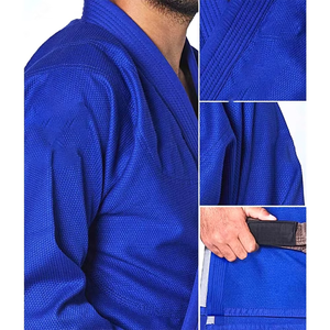 Kimono de Jiu-Jitsu BJJ Professionnel Respirant en Coton 100% Personnalisable pour la Vente en Gros, Séchage Rapide à l'Avant, Haute Qualité - Product Image 5