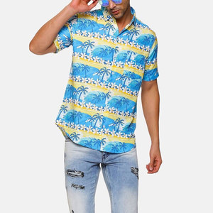 Chemises de plage pour hommes, meilleures ventes, qualité supérieure, imprimé tropical, manches courtes, pour les vacances d'été, vêtements décontractés pour hommes - Product Image 4