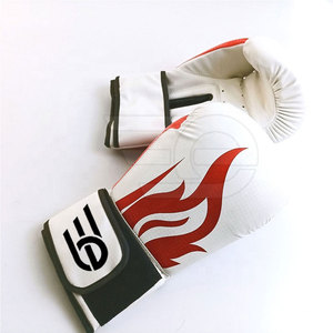 Gants de boxe personnalisés avec logo OEM, en cuir PU, pour entraînement au sac de frappe, MMA, gym, fitness, vente en gros - Product Image 2