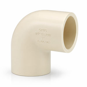 Codo de Tubería de CPVC de 1 Pulgada y 90 Grados, Liso, para Sistemas de Plomería, C-Way - Product Image 1