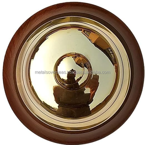 Campana de barco de latón antiguo de la mejor calidad, campana colgante de montaje en pared Marina hecha a mano con tema náutico de impresión personalizada-'amor' al por mayor - Product Image 2