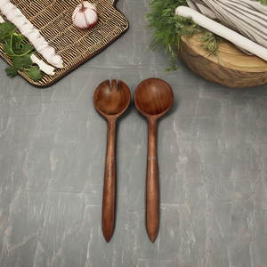 เซิร์ฟสลัดไม้อาซาเซียสำหรับอาหารร้อนและเย็น - Product Image 1