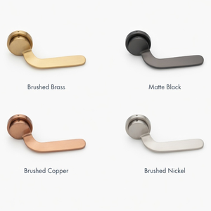 Premium Brass Door <b>Handle</b> Set with Mortise <b>Lock</b> |Luxury Lever Door <b>Handles</b> for Interior Doors in Antique,Gold & Graphite Finish - Product Image 3