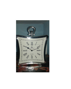 Stylish decorative metal table <b>clock</b> for modern home office living room shelf desk decor piece gift - Product Image 1