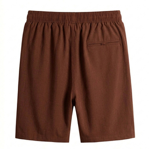 Shorts de bain pour hommes à séchage rapide, imperméables, avec cordon de serrage à la taille, vente en gros OEM - Product Image 2