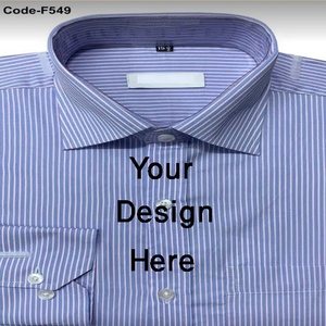 Camisas formales informales de alta calidad para hombre, exportación directa de fábrica, temporada de otoño de algodón 100%, suministro al por mayor de BD - Product Image 6