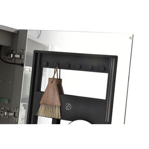Armadietto da Bagno a LED 40 X 30 Pollici con Specchio Dimmerabile, Prese e Funzione Antiappannamento - Product Image 6
